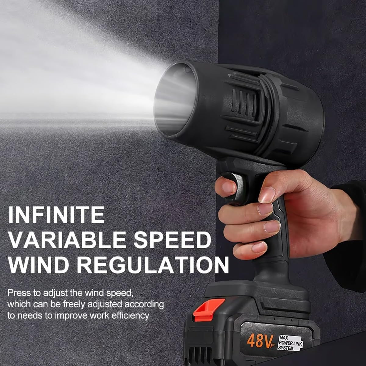 Jet Blower with Charger (2 Battery)